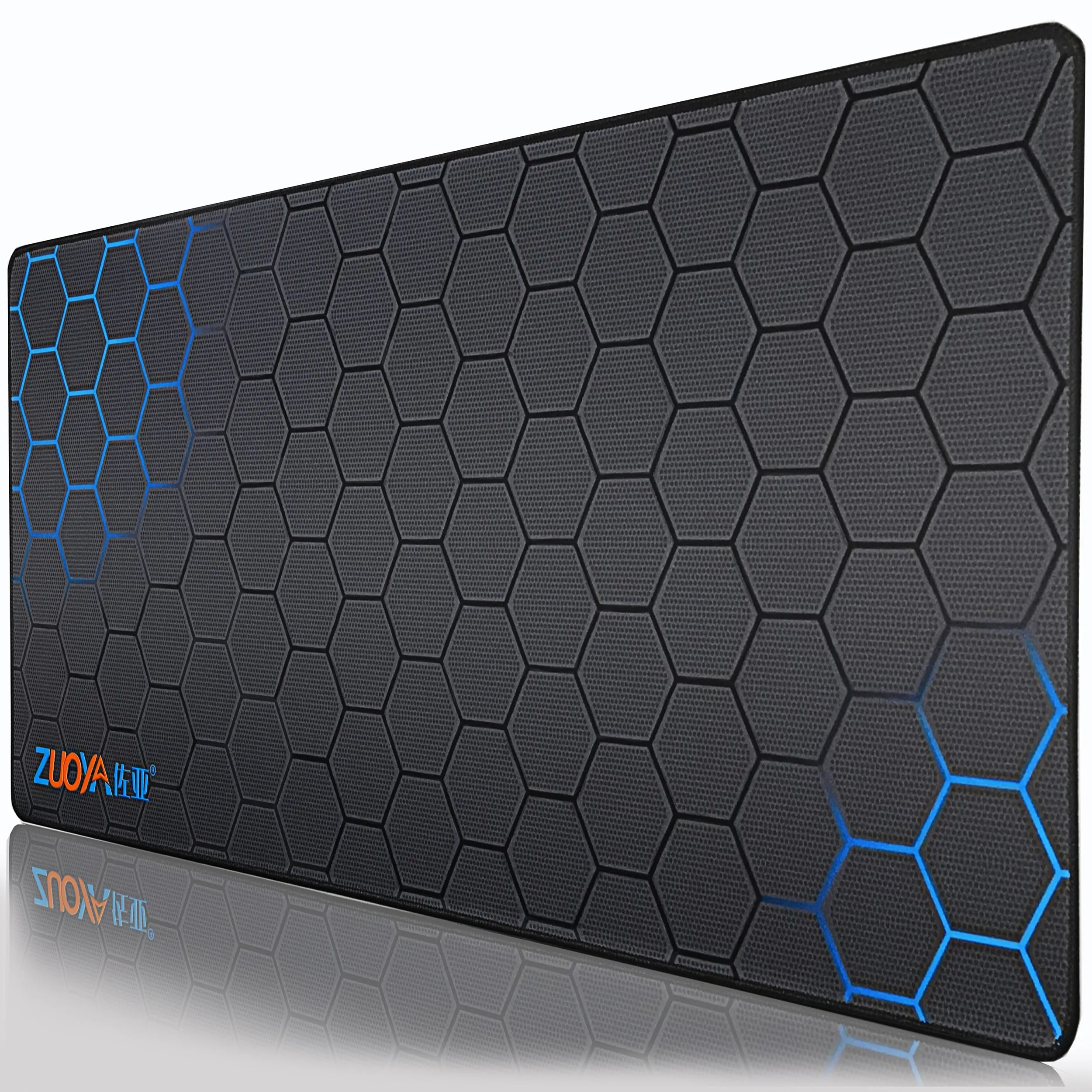 Large Gaming Anti slip Natural Rubber Locking Edge Mouse Pad