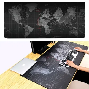 Large Gaming Anti slip Natural Rubber Locking Edge Mouse Pad
