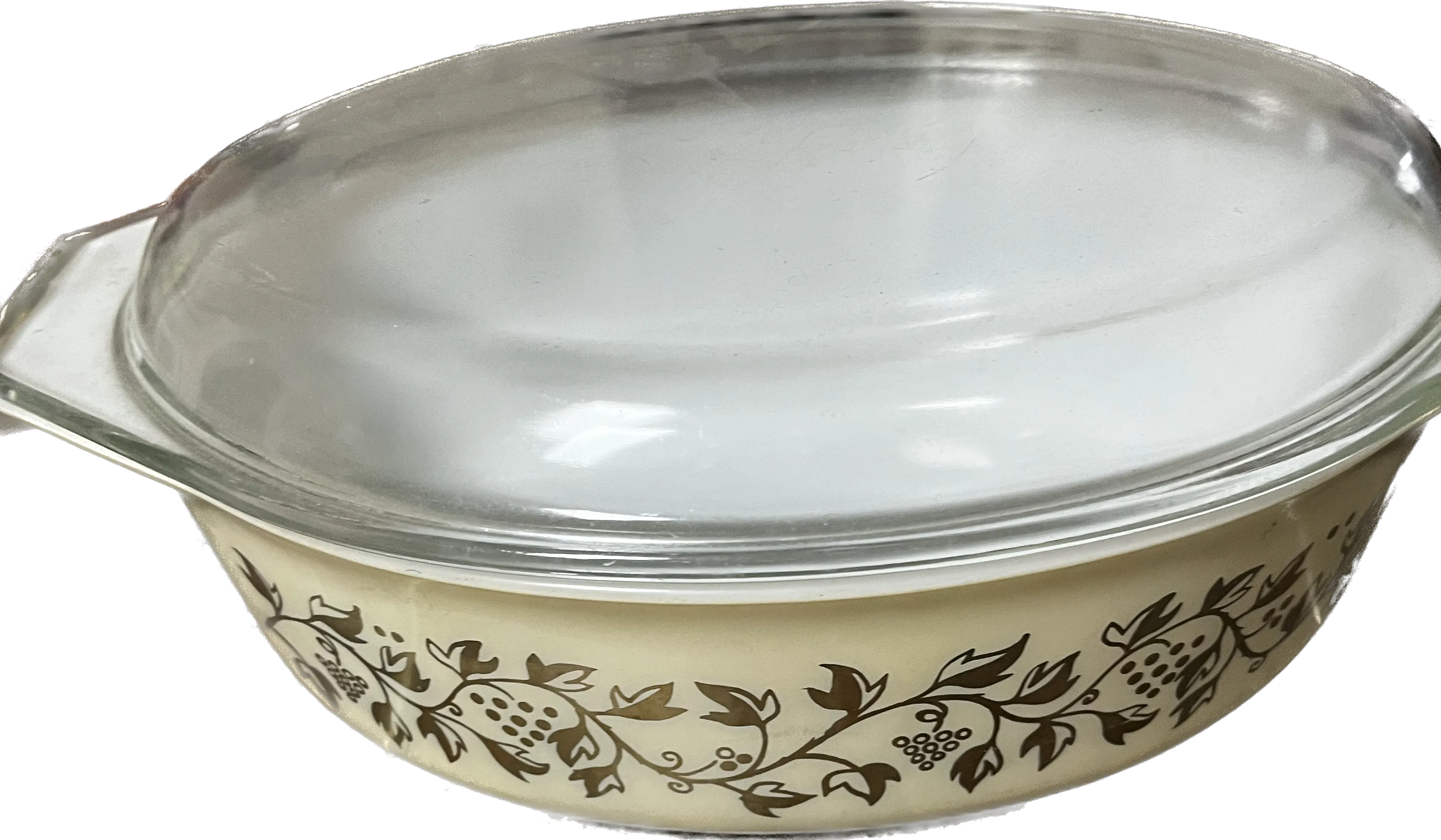 Large Pyrex Covered Dish