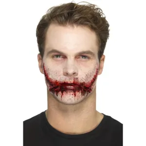 Latex Stitched Smile Prosthetic