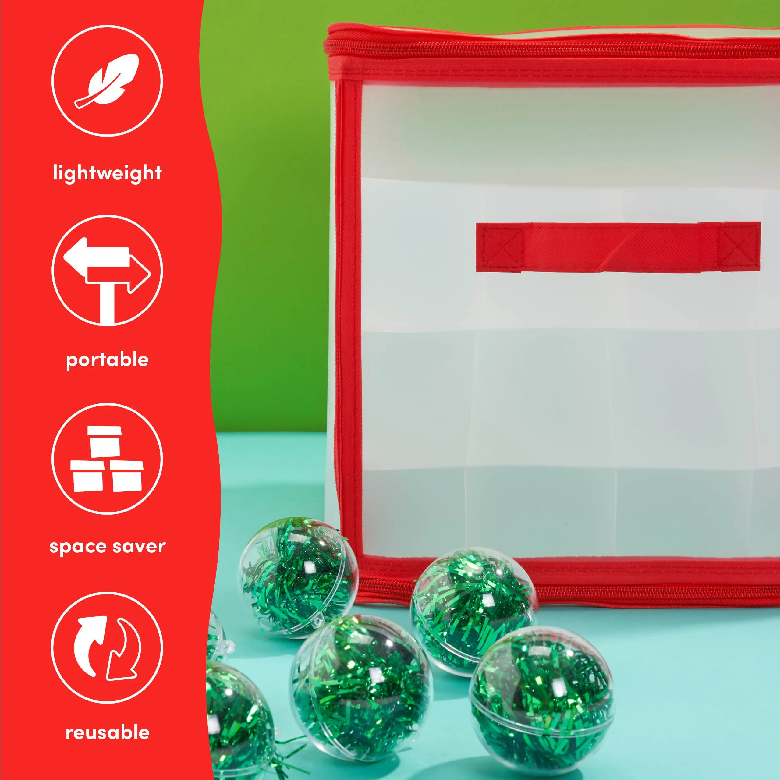 Layered Christmas Bauble Storage Box