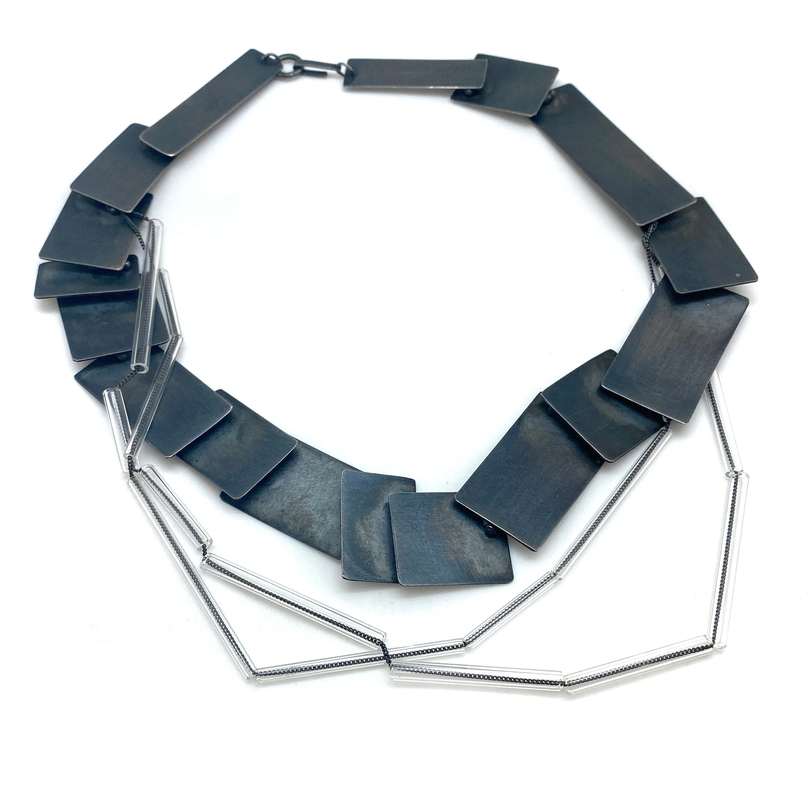 Layered Glass Choker