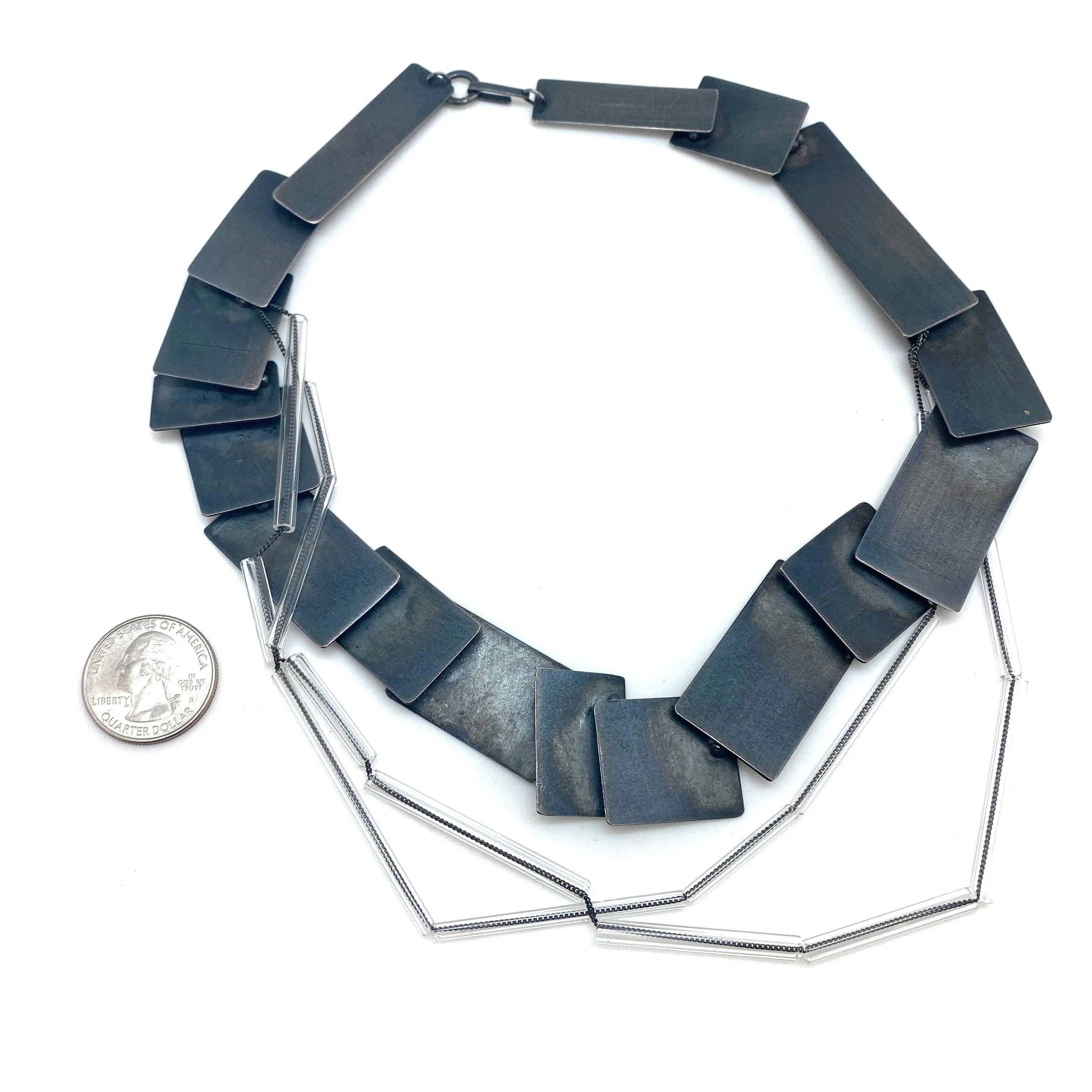 Layered Glass Choker