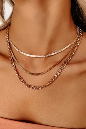 Layered Gold Necklace