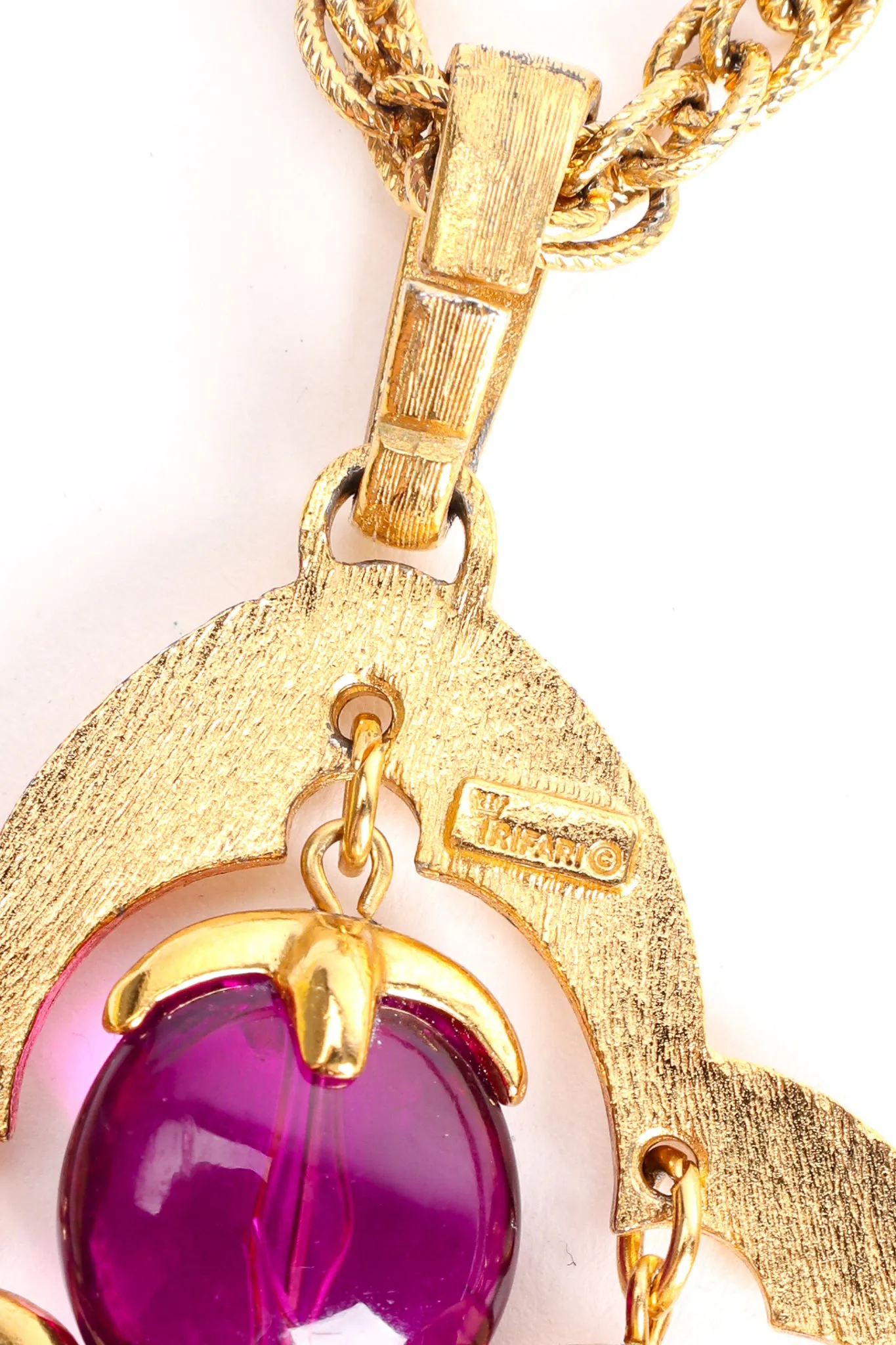 Layered Grape Glass Necklace