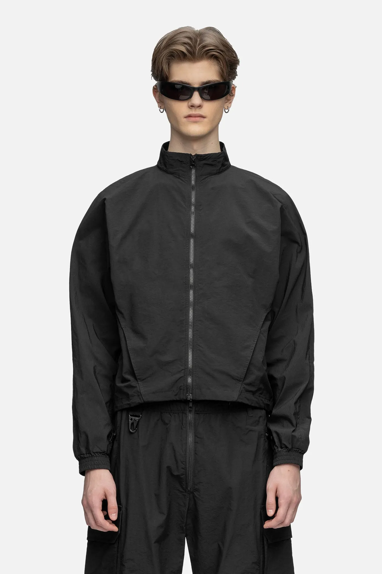 LAYERED JACKET BLACK