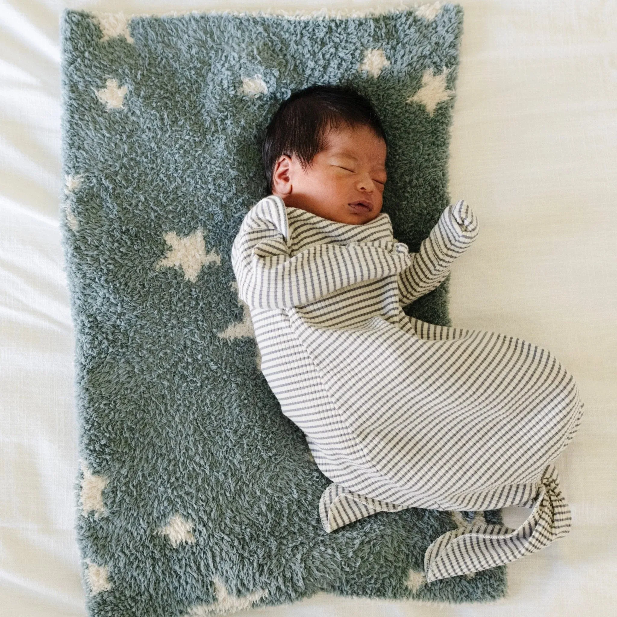layered mini blanket | night