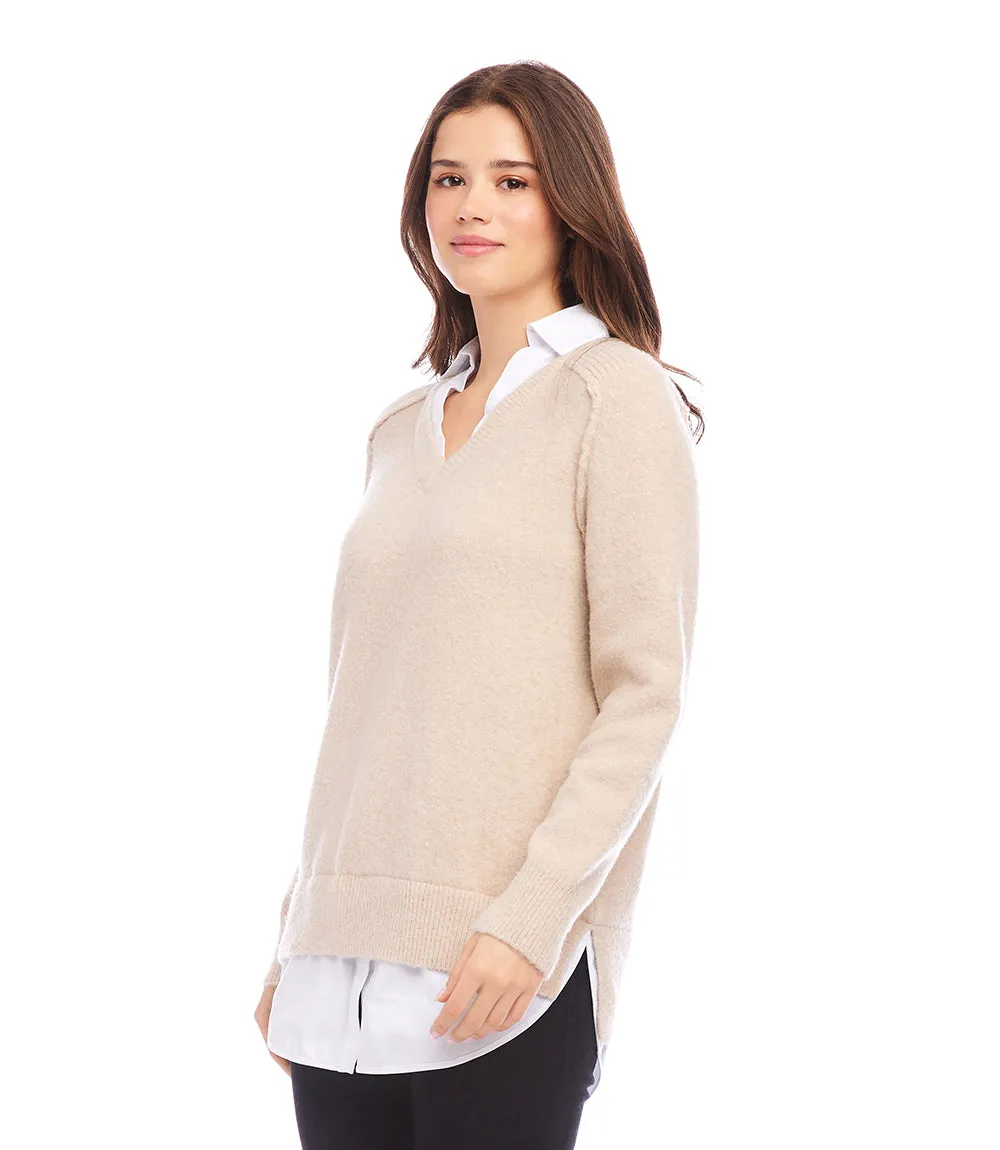 Layered Sweater