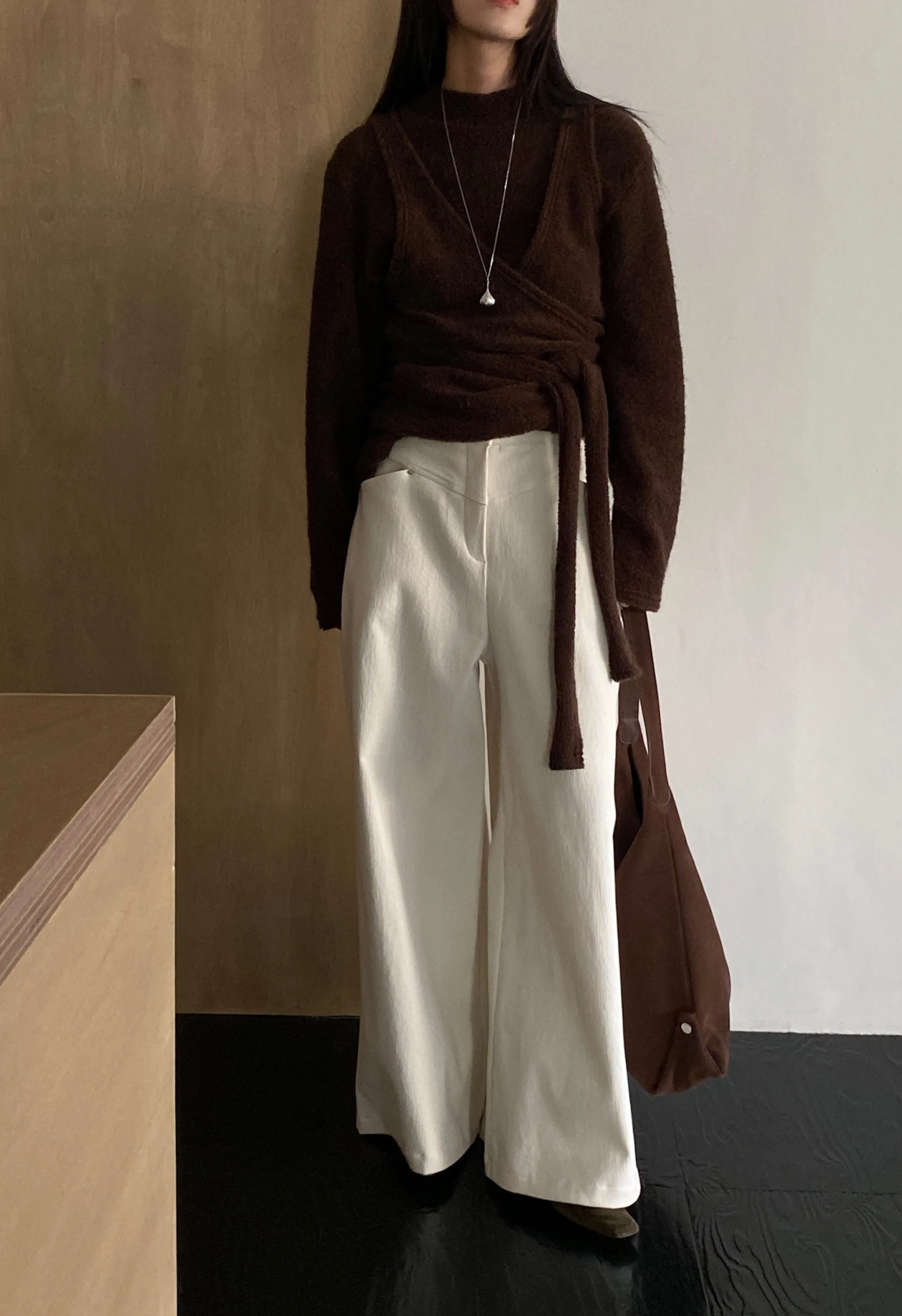 Layered Teddy Sweater