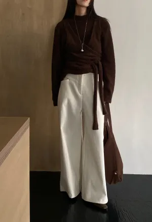 Layered Teddy Sweater