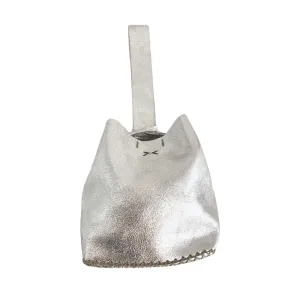 Leather Mini Bucket Bag