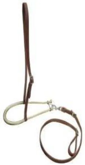 LEATHER TIE DOWN WITH ROPE NOSE