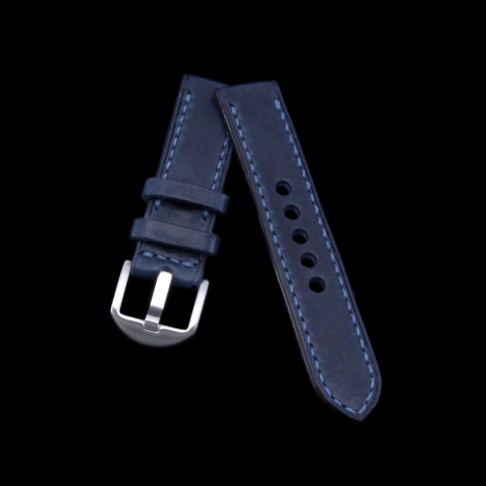 Leather Watch Strap, Vintage 407  | Full Stitch