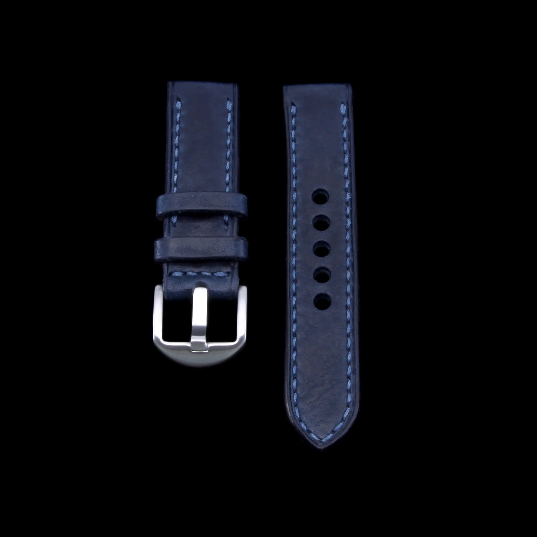 Leather Watch Strap, Vintage 407  | Full Stitch