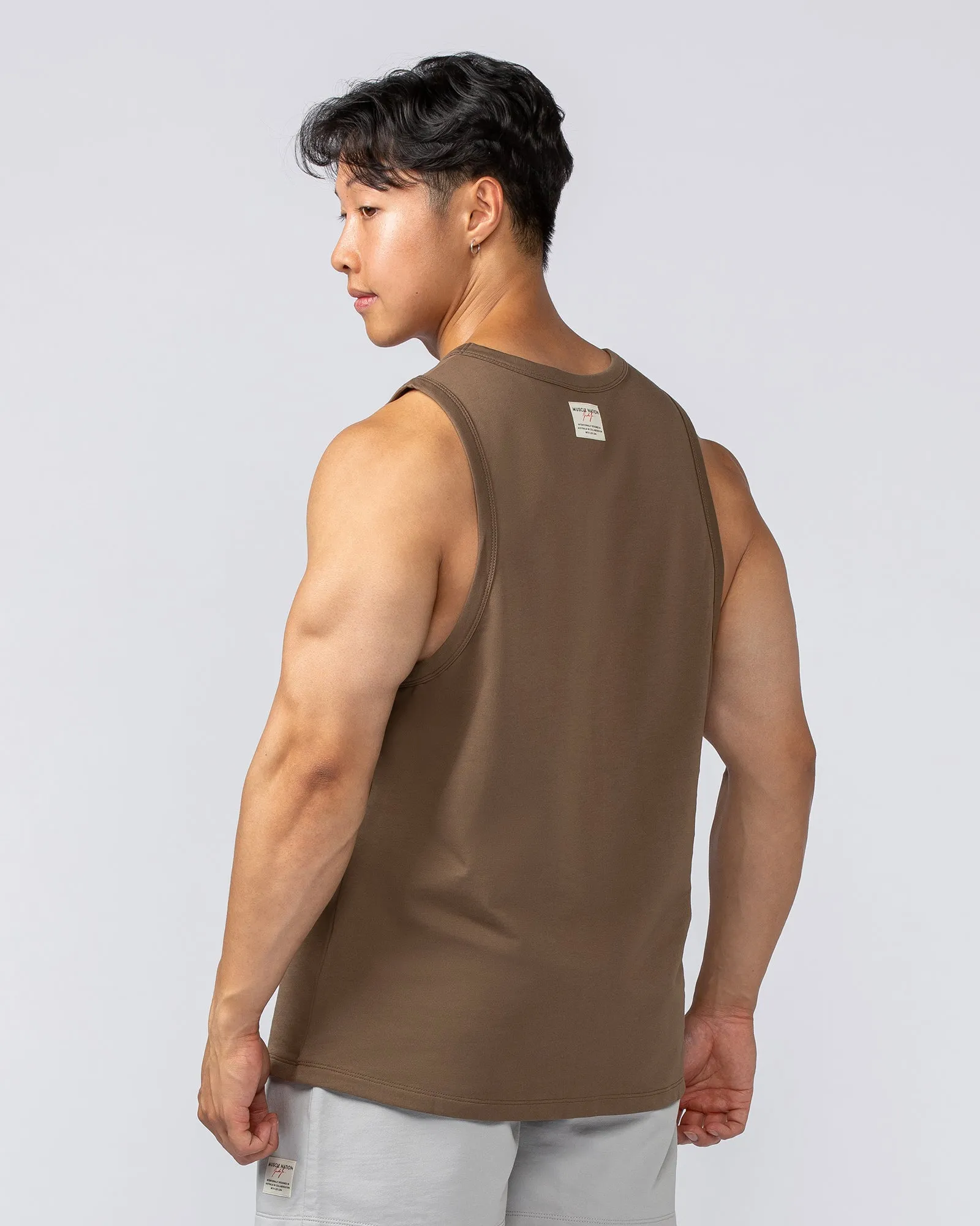 Lee Lem Loopback Tank - Hazelnut