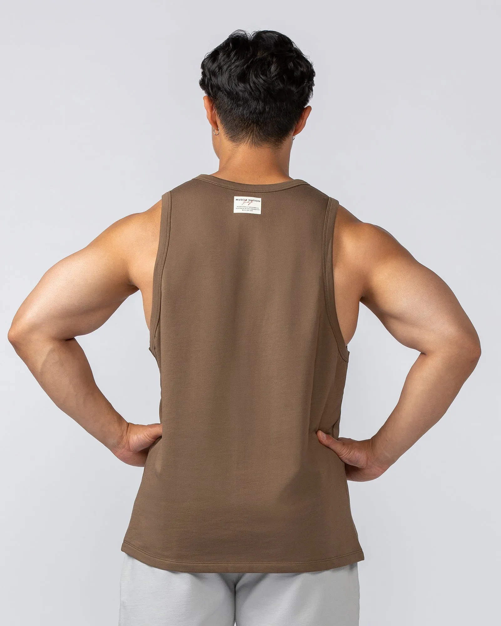 Lee Lem Loopback Tank - Hazelnut
