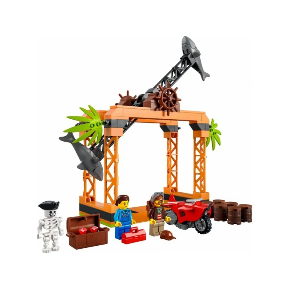 LEGO City -  Atacul rechinilor 60342, 122 piese