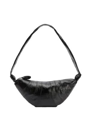 LEMAIRE - MEDIUM CROISSANT BAG BLACK