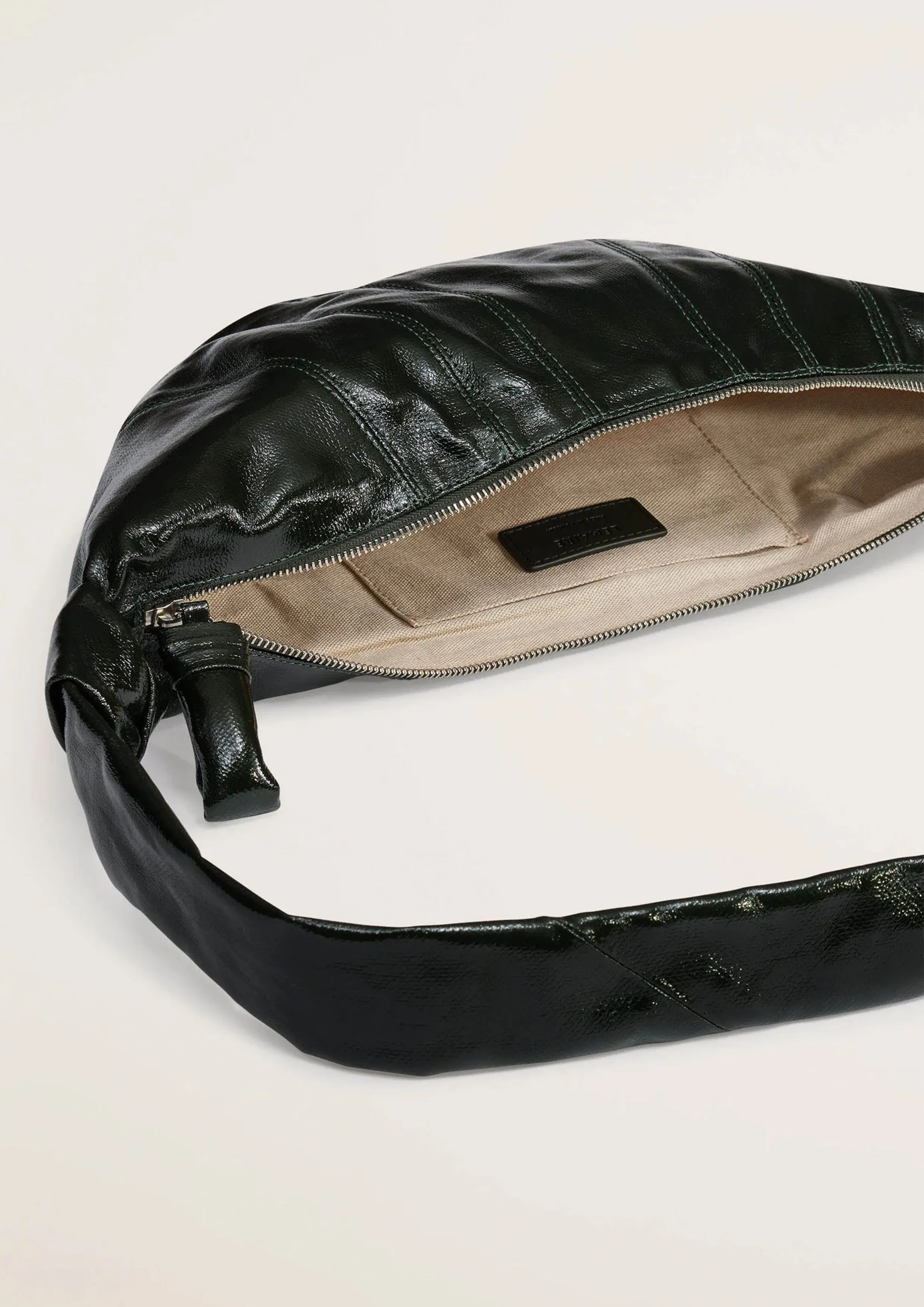 LEMAIRE - MEDIUM CROISSANT BAG FOREST