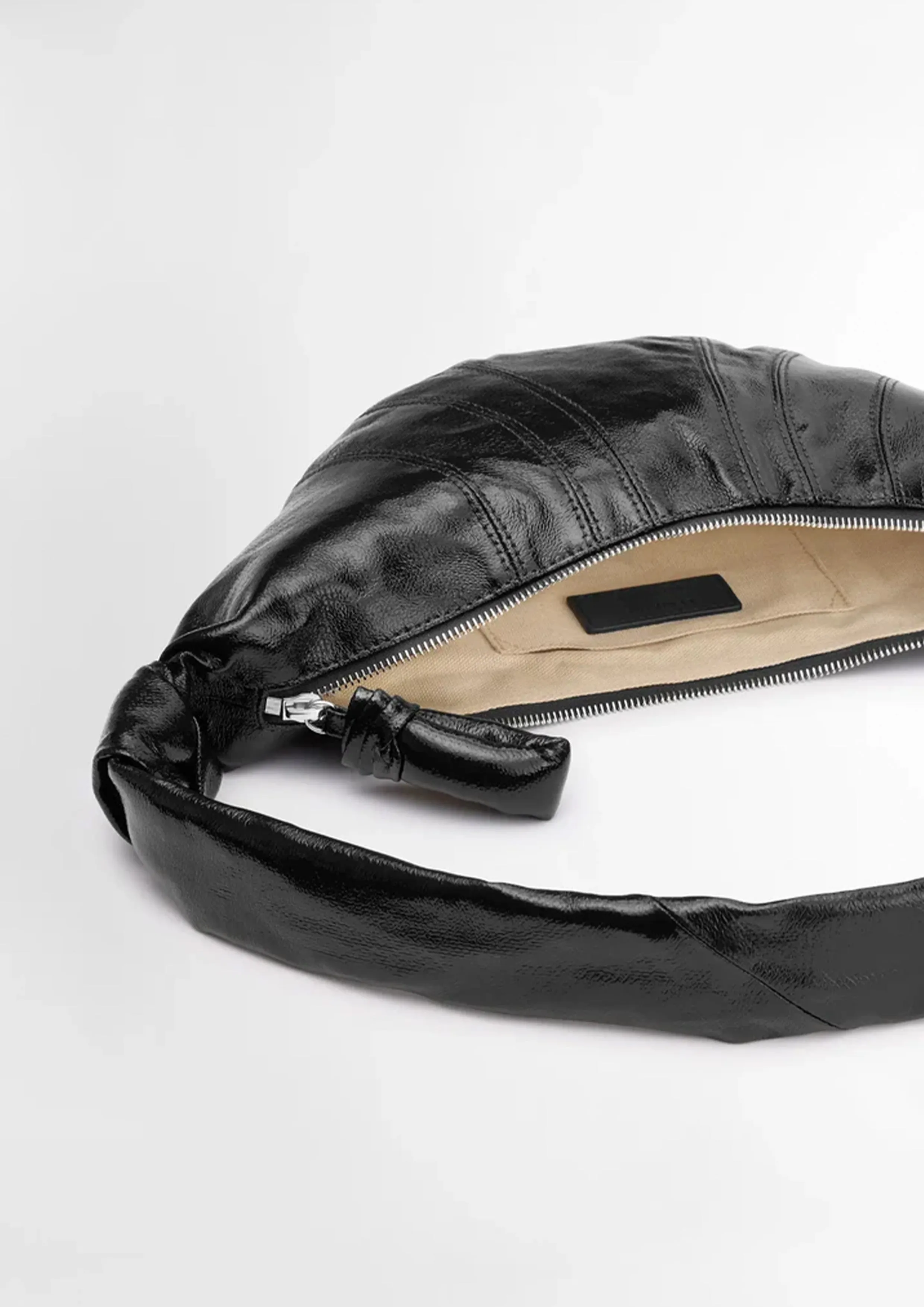 LEMAIRE - SMALL CROISSANT BAG BLACK