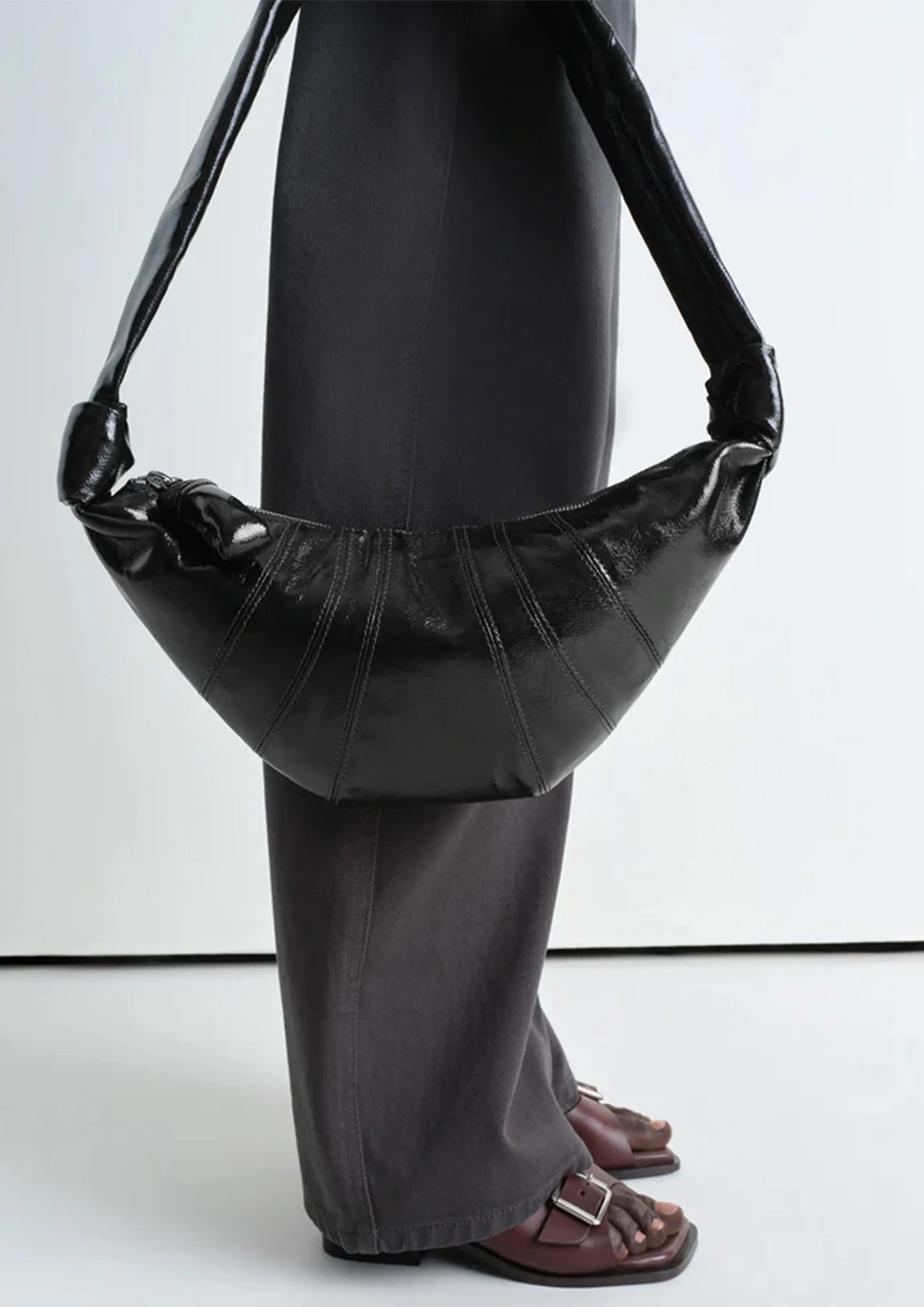 LEMAIRE - SMALL CROISSANT BAG FOREST