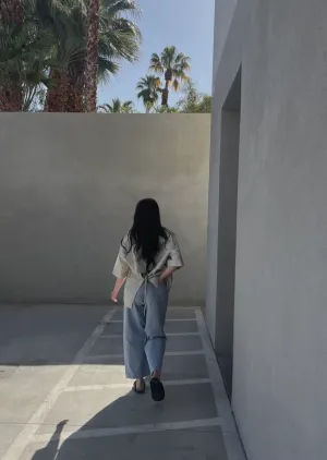 Lenna S/S Shirt - Ecru