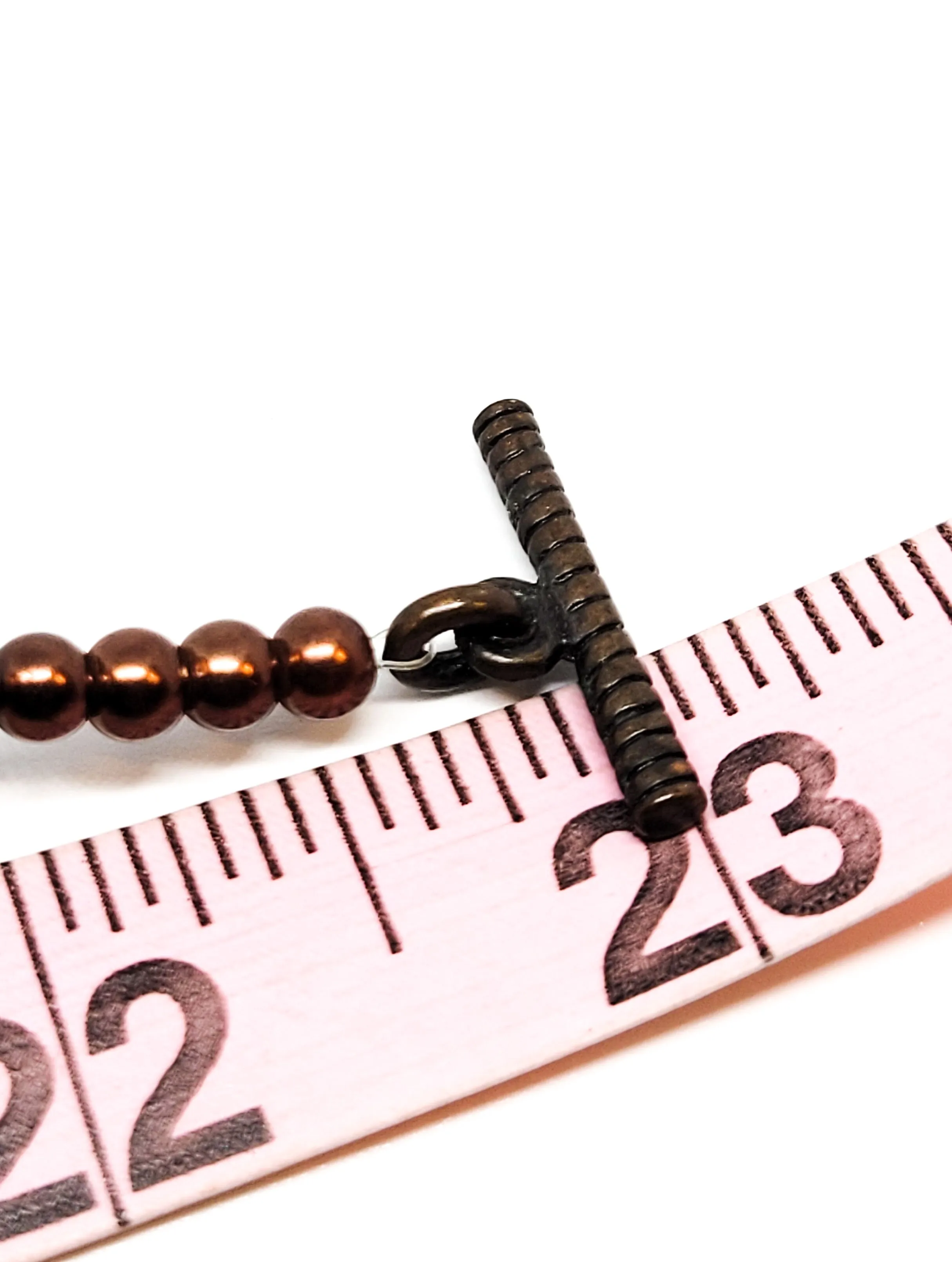 Leopard skin Jasper artisan gemstone tube beaded chocolate pearl tassel toggle necklace