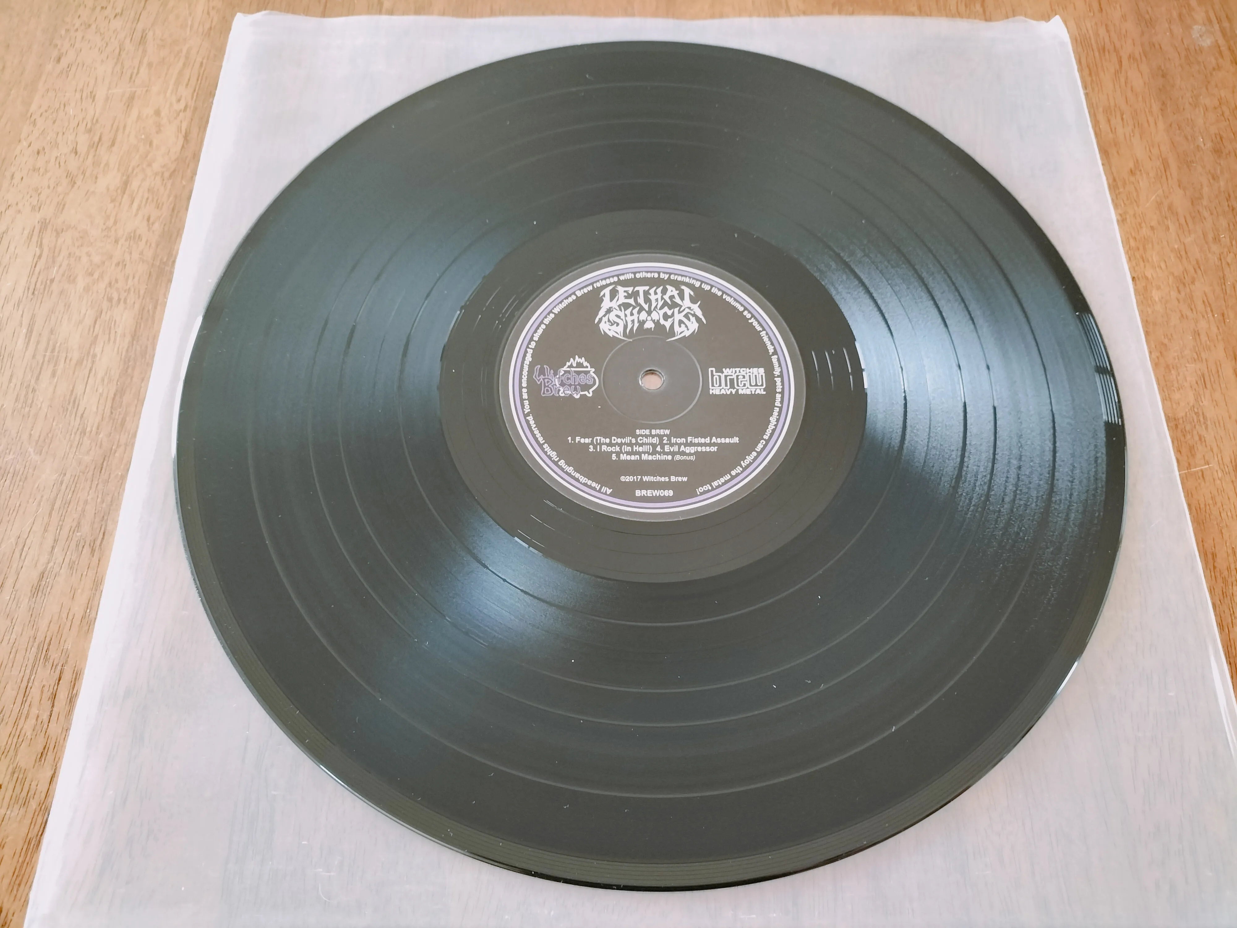 LETHAL SHÖCK - Evil Aggressor LP