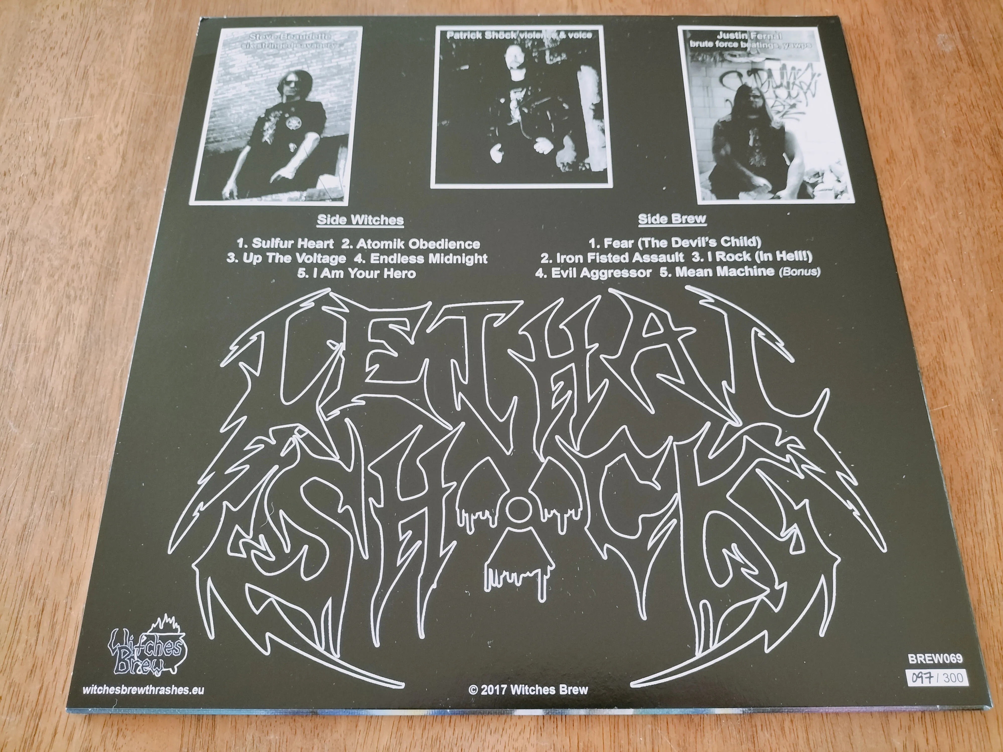 LETHAL SHÖCK - Evil Aggressor LP