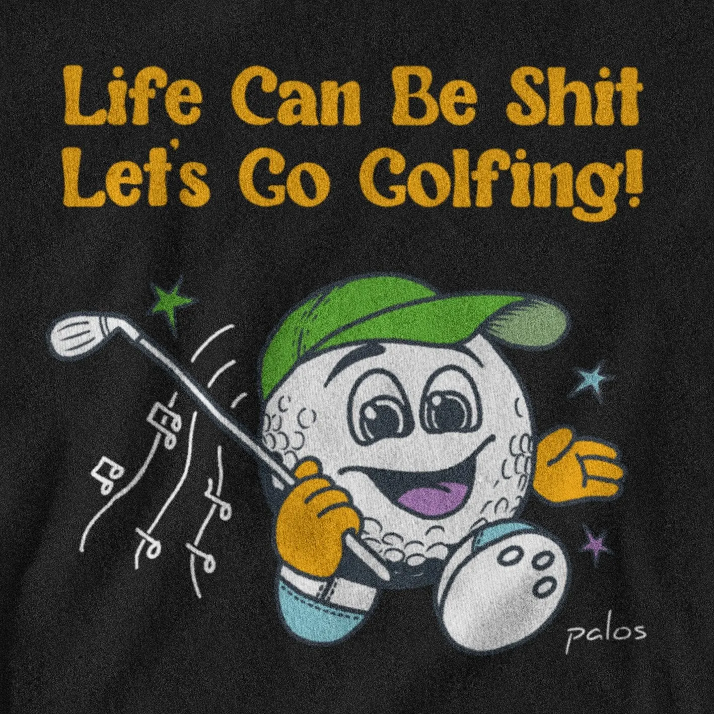 Let's Go Golfing! Heavyweight Tee