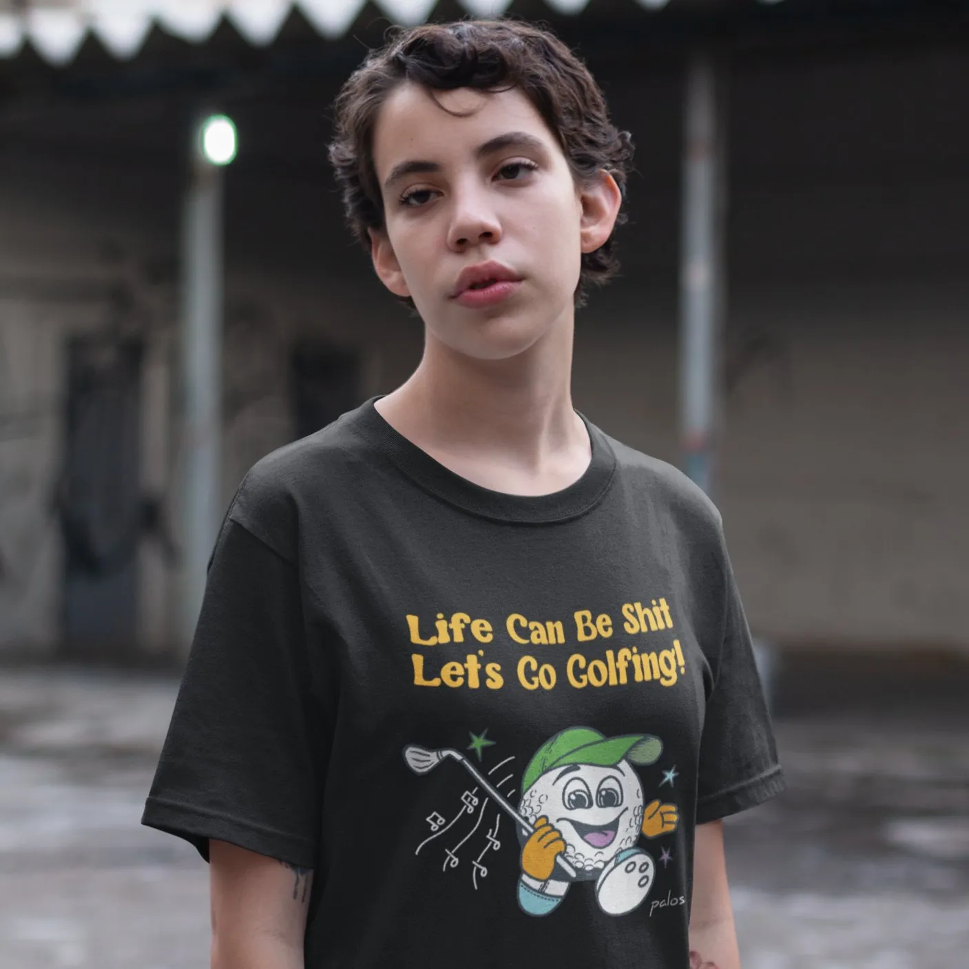 Let's Go Golfing! Heavyweight Tee