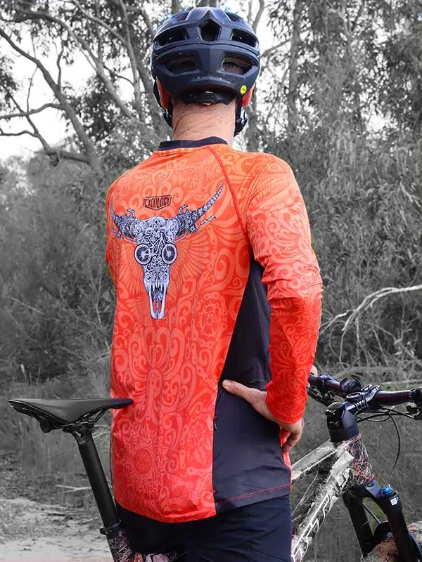 Life on Bars Men's Long Sleeve MTB Jersey