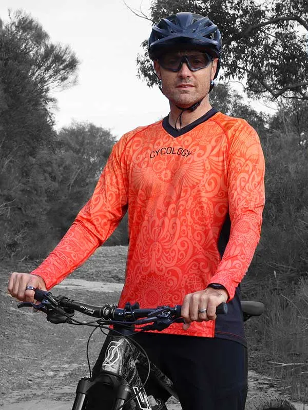 Life on Bars Men's Long Sleeve MTB Jersey