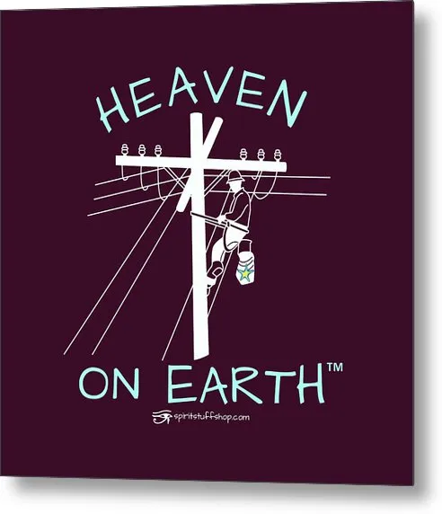 Lineman - Metal Print