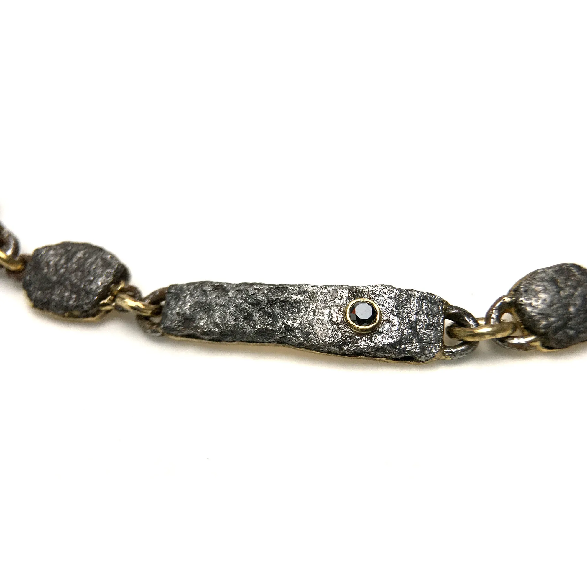 Linked Bracelet with Toggle
