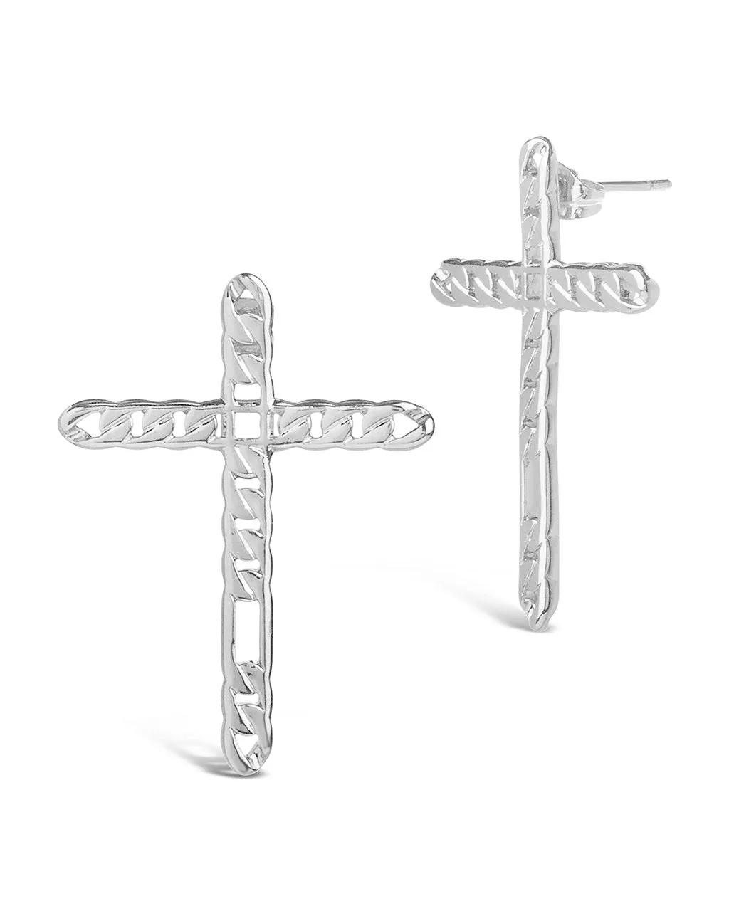 Linked Cross Studs