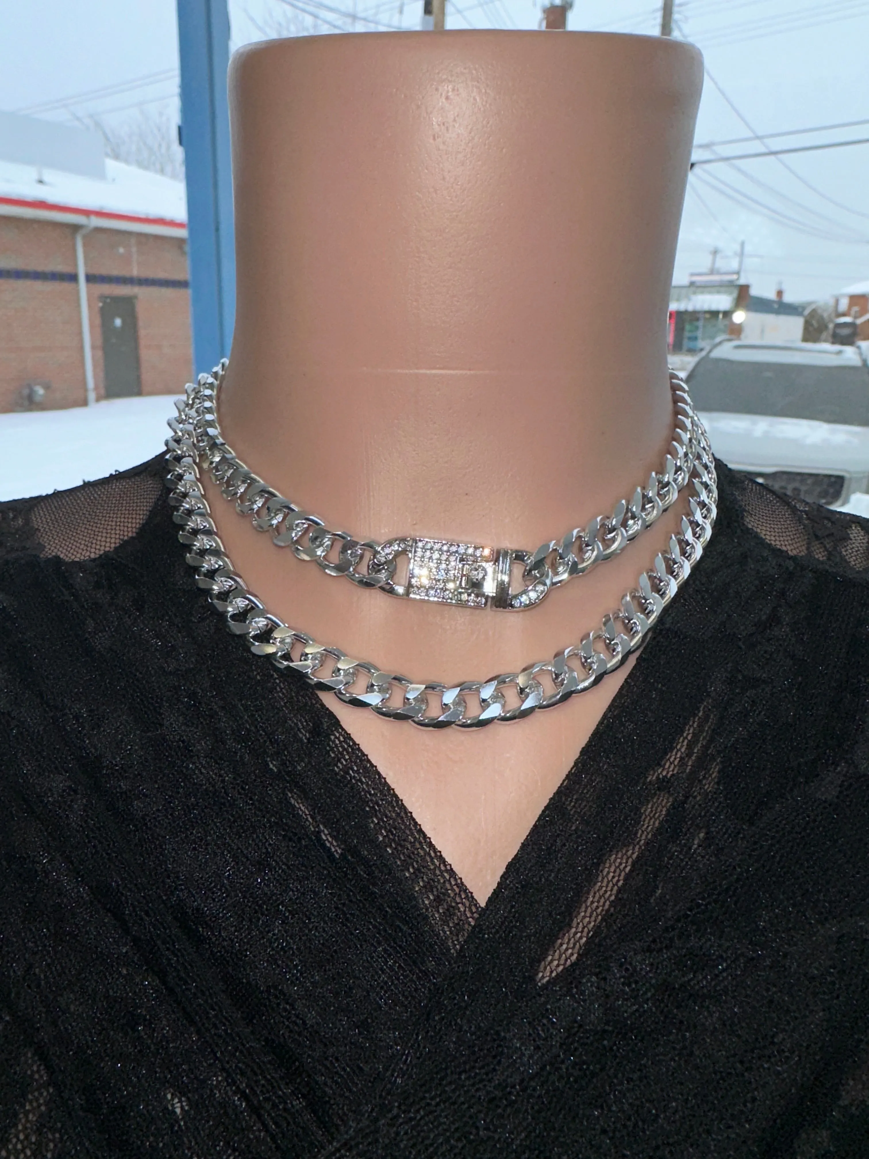 Linked Double | Necklace