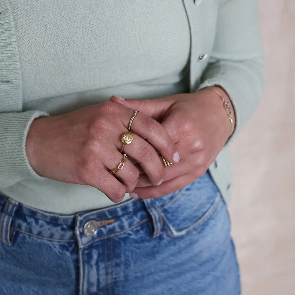 Linked Forever To You Stackable Ring