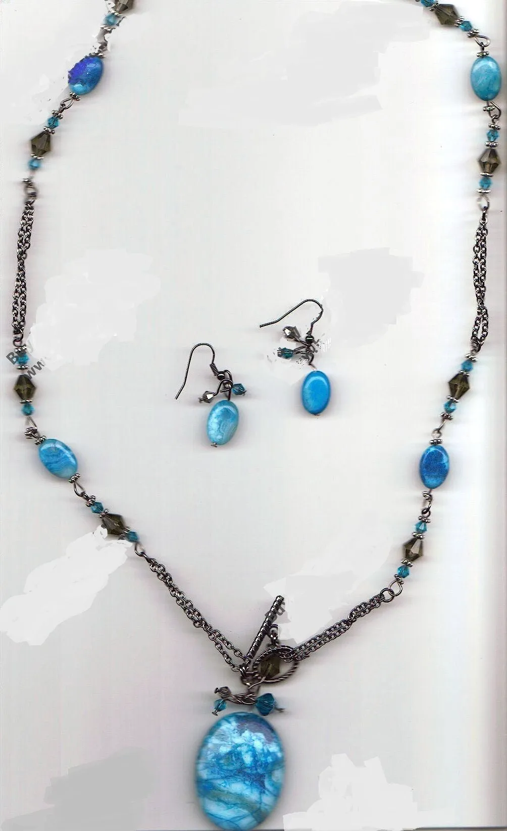 Linked In Blue Jewelry Set (special order - sold out)