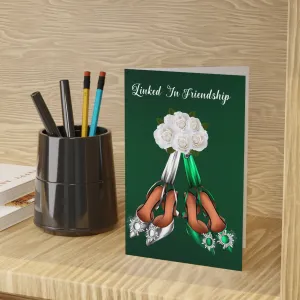 Linked in Friendship Greeting cards 10-pcs