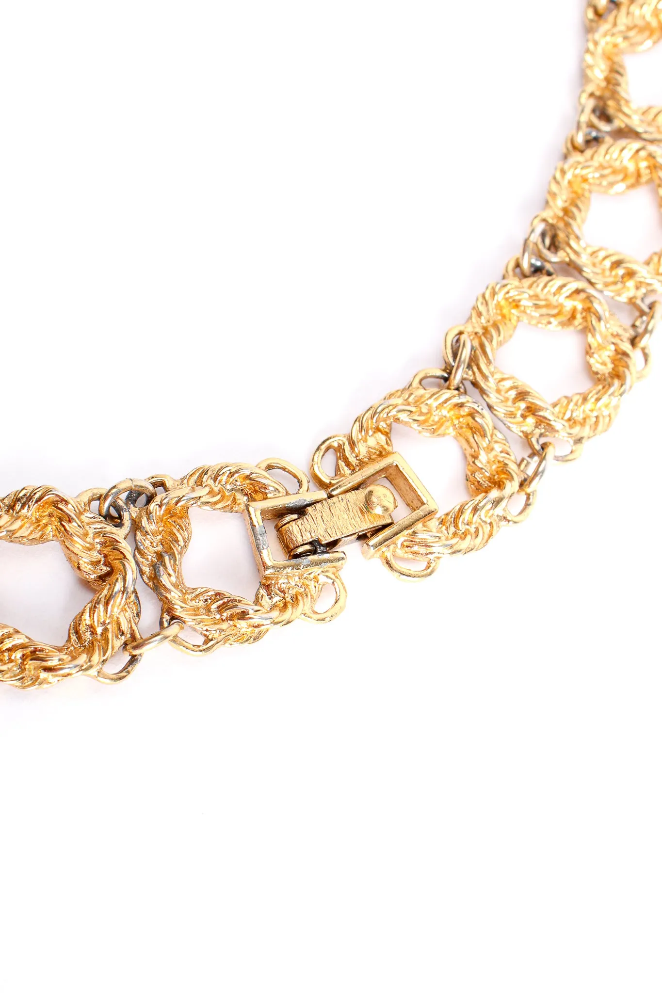 Linked Waterfall Y Necklace