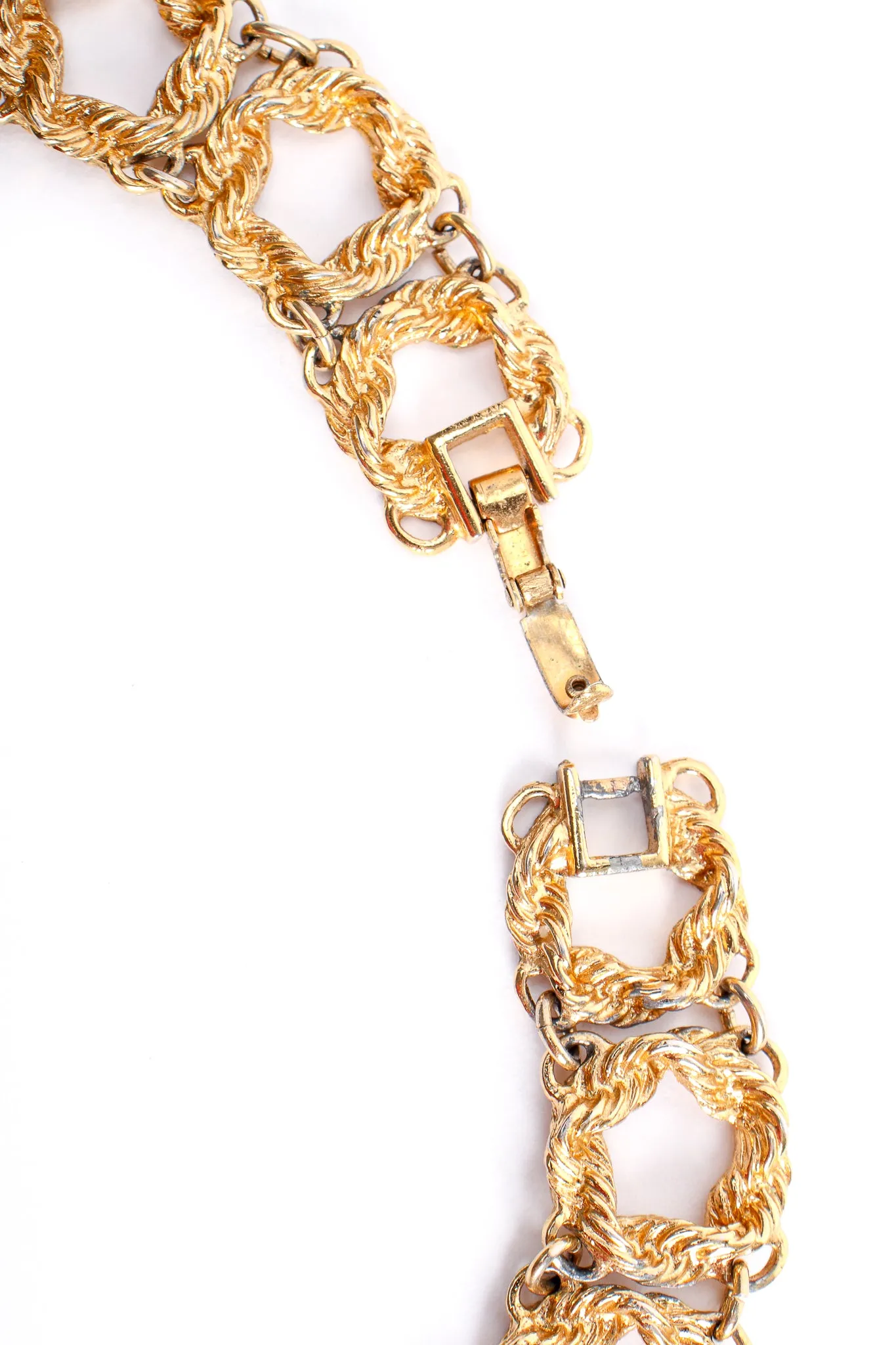 Linked Waterfall Y Necklace