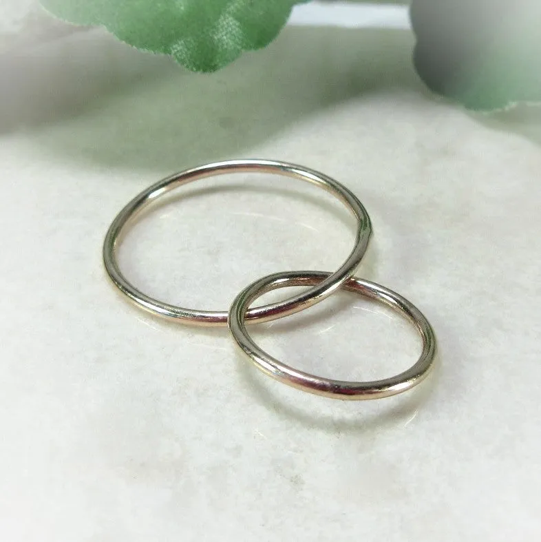 Links - Double Offset, 6mm/12mm, 1mm, Choose Your Metal