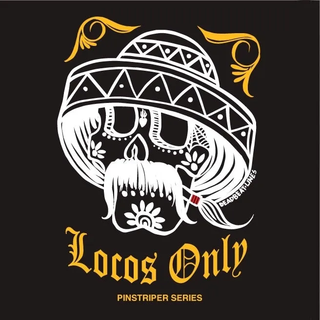 Locos Only: Deadbeat Lines V4 Hoodie (Pullover)