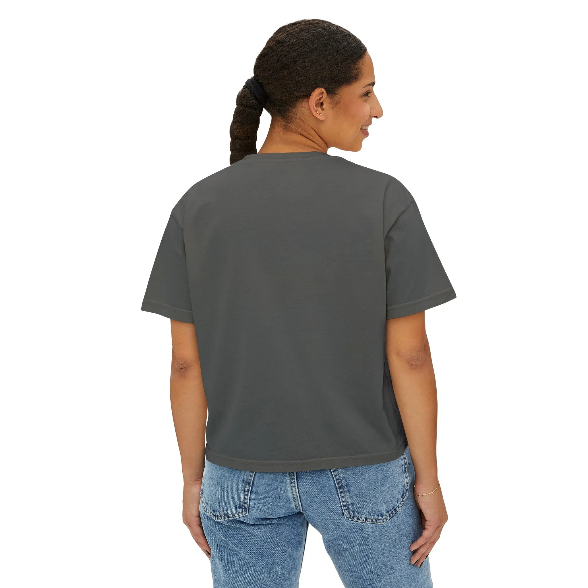 Lolo Camp Lantern Women's Boxy Tee - Light Logo