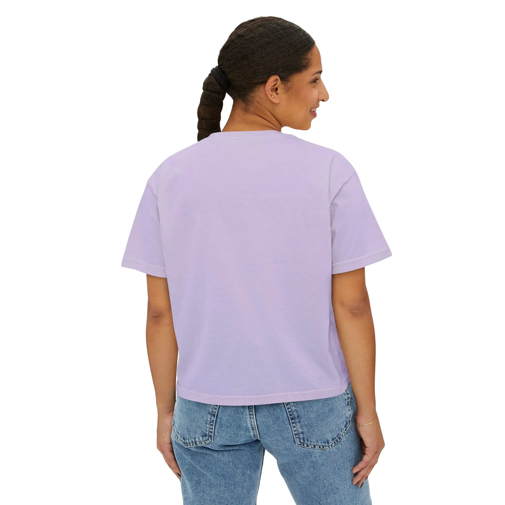 Lolo Camp Lantern Women's Boxy Tee - Light Logo