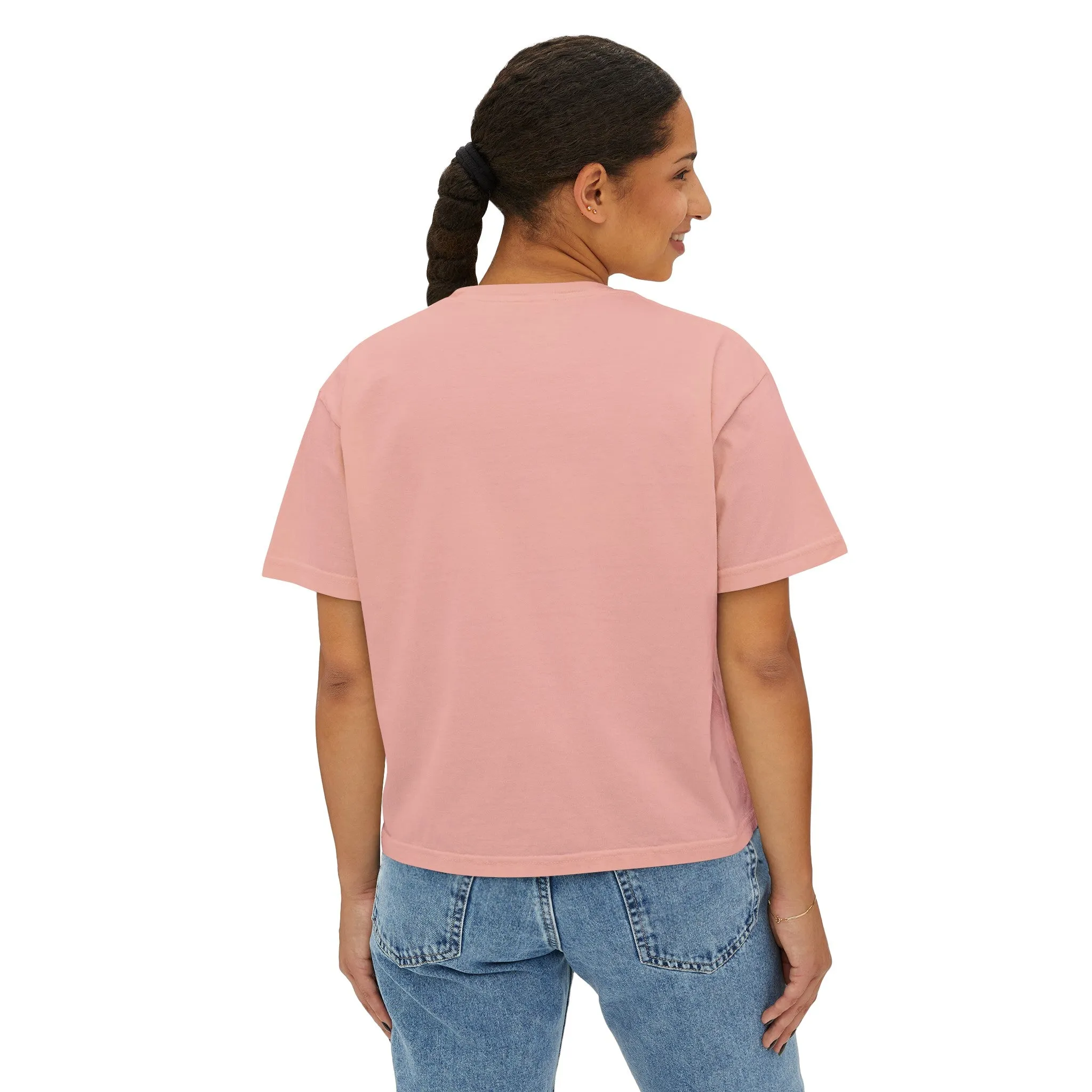 Lolo Camp Lantern Women's Boxy Tee - Light Logo