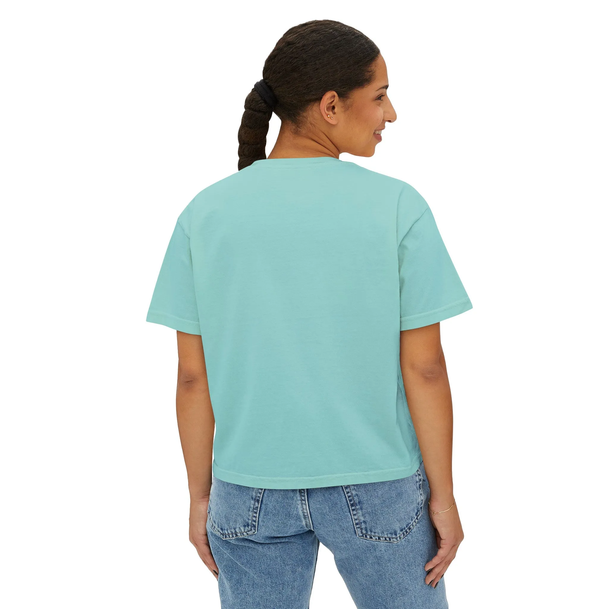 Lolo Camp Lantern Women's Boxy Tee - Light Logo