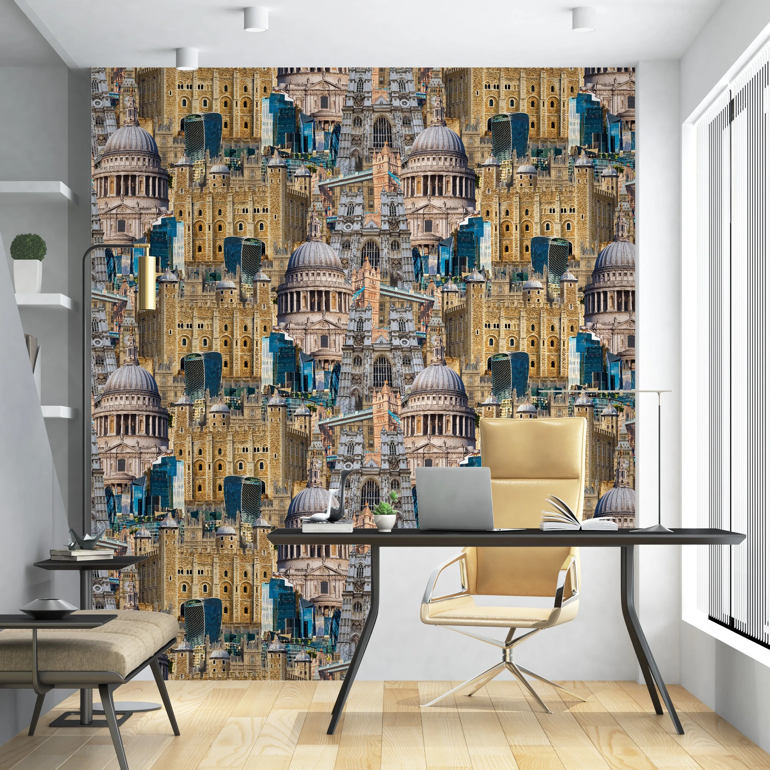 London City Acrylic Wall Panels Home Decor 2440mmm x 1220mm