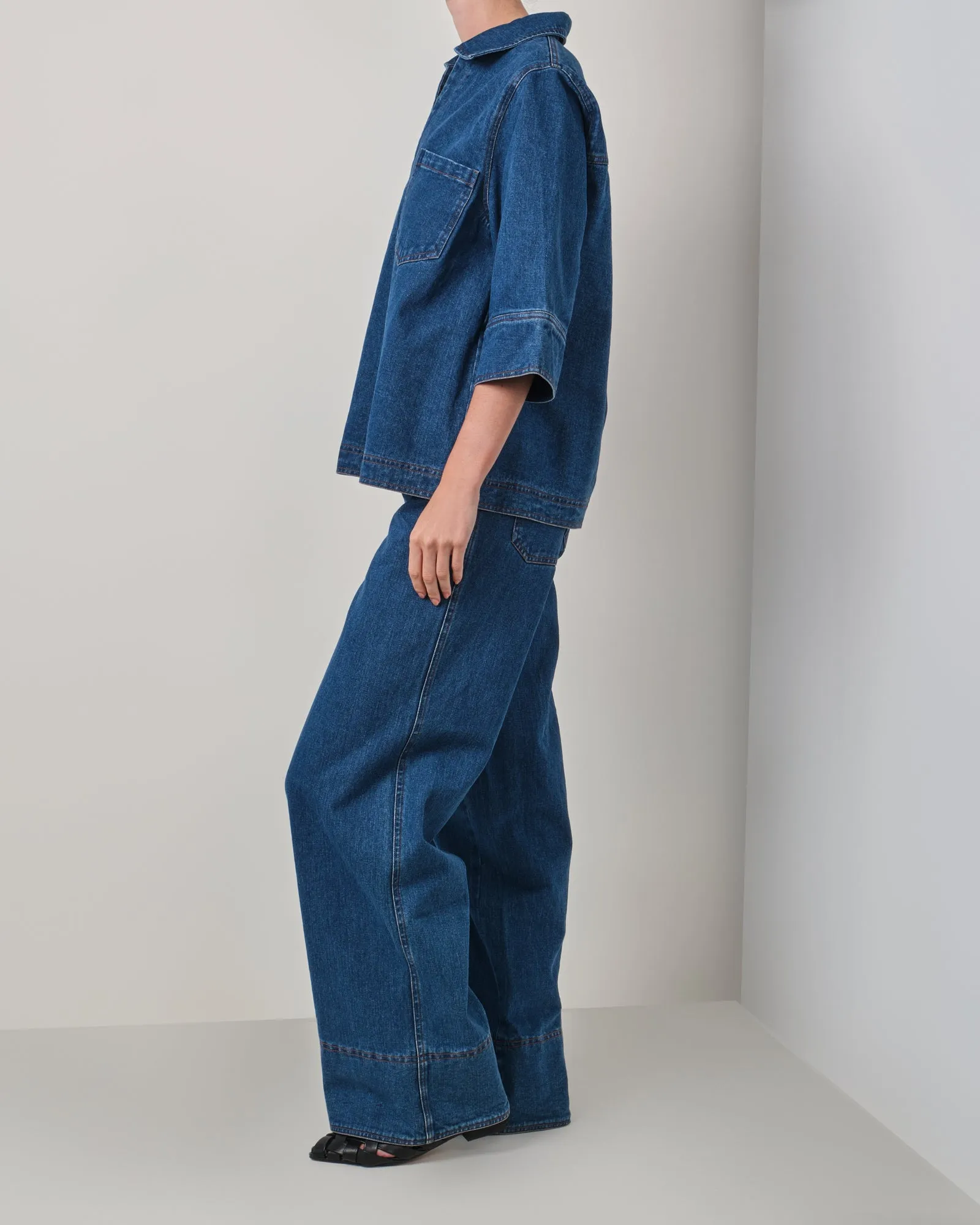 London Denim Top - Denim